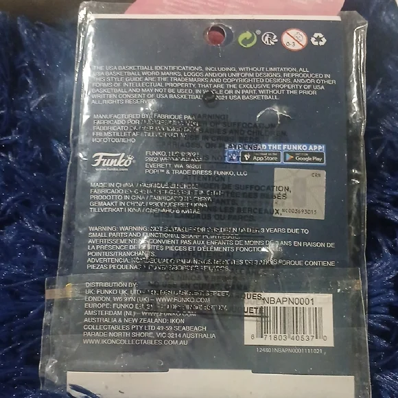 Funko USA Basketball Collectible Pin Set - Picture 6 of 6